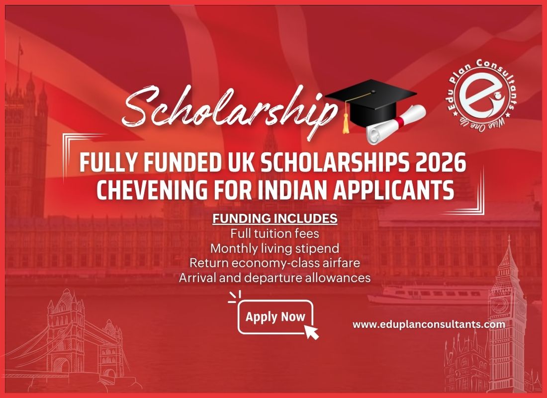 Edu Plan Consultants - Chevening Fully Funded UK Scholarships 2026