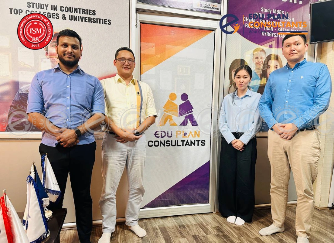 Honored to host the delegation from the International University of Kyrgyzstan at the Edu Plan Consultants office.