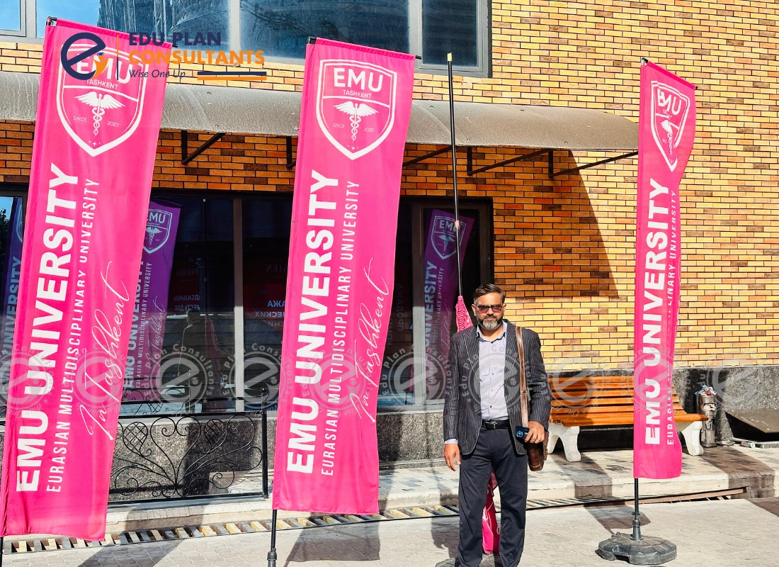 A campus where disciplines converge. Immersed in the vibrant academic energy of EMU Tashkent, envisioning pathways for aspiring minds. The pursuit of knowledge knows no bounds.