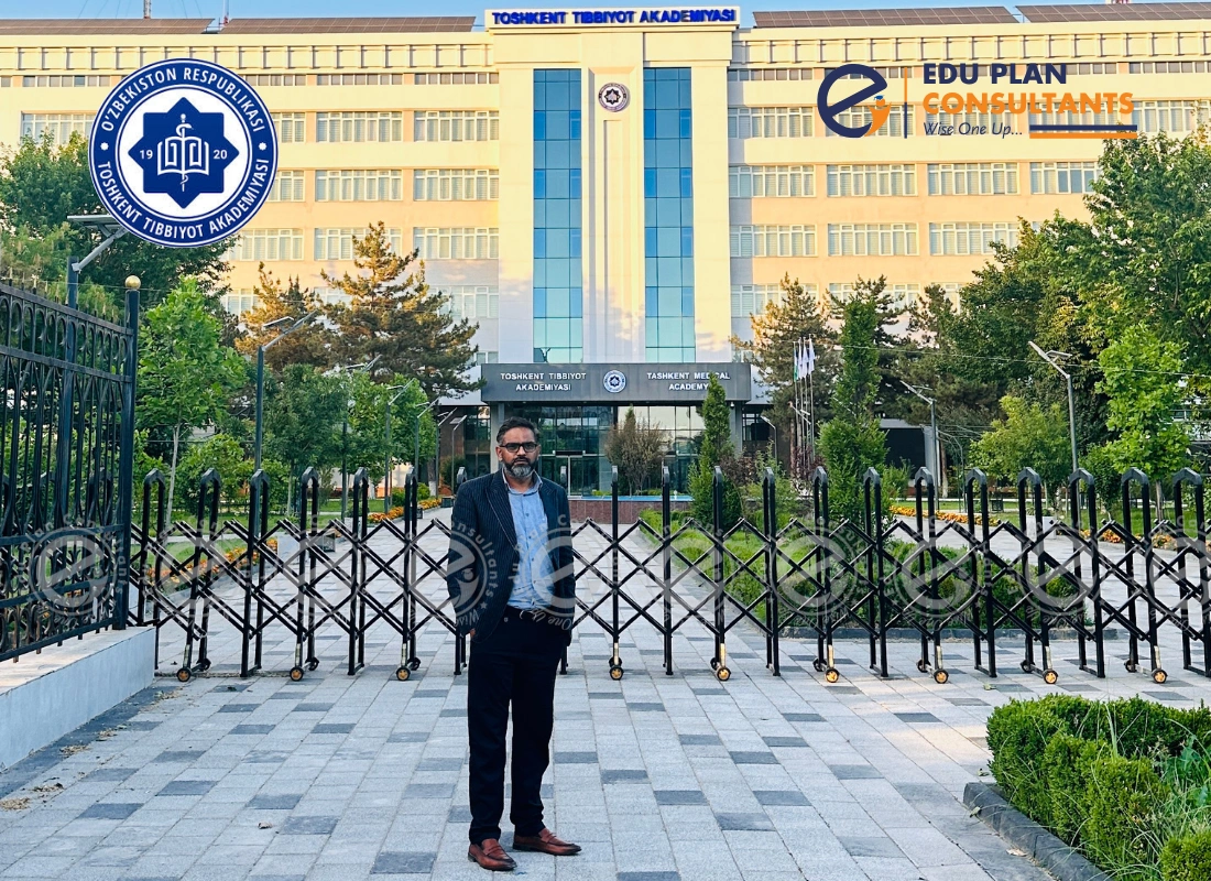 Finding the sweet spot for your future. A glimpse into life at the Tashkent Medical Academy campus.