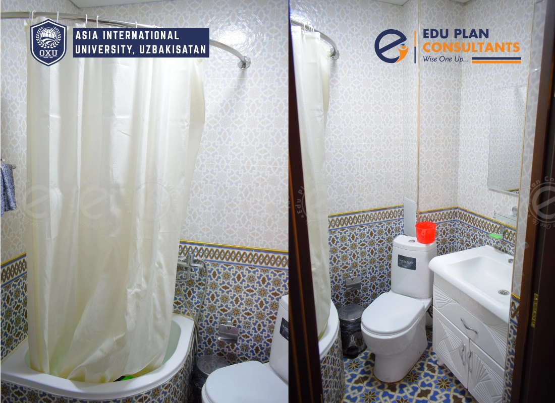 When your hostel washroom is this clean, it’s not just a space it’s a vibe!  Thank you, AIU, for keeping everything sparkling.