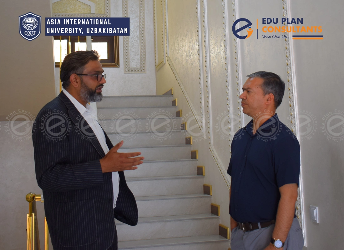 Great minds in conversation! Dr. Badal Krishna and the MD of Edu Plan Consultants sharing ideas that shape the future of education.