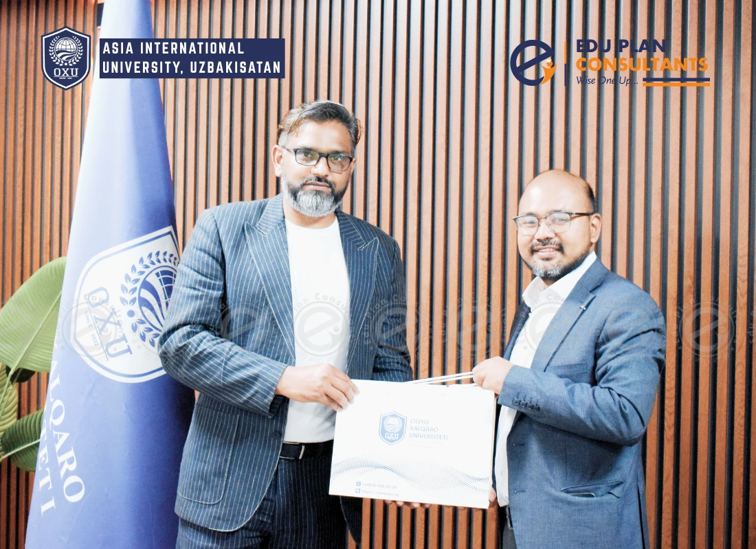 Thank you to Dr. Kishan Bhandari, Vice Dean of Asia International University, Uzbekistan for this gracious token of appreciation and respect.