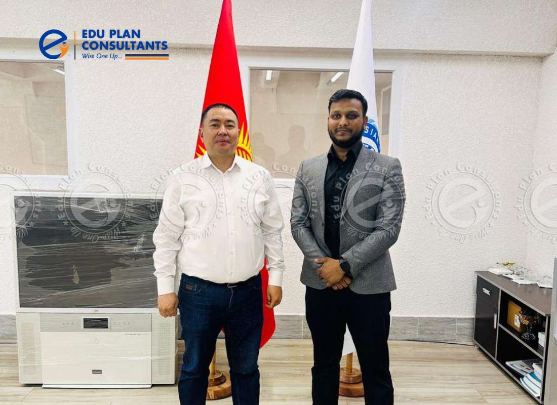 Dr. Riyaz and our Student Coordinator at Impulse Medical Institute, dedicated to shaping bright futures in medicine.